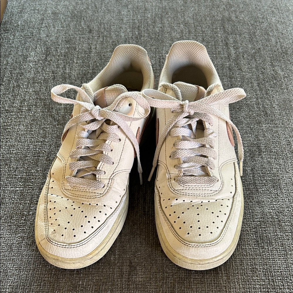 Nike white and Pink Sneakers